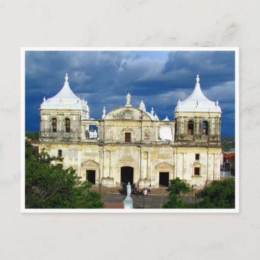 レオン大聖堂 ポストカード (正面)