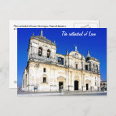 レオン大聖堂 ポストカード (正面/裏面)