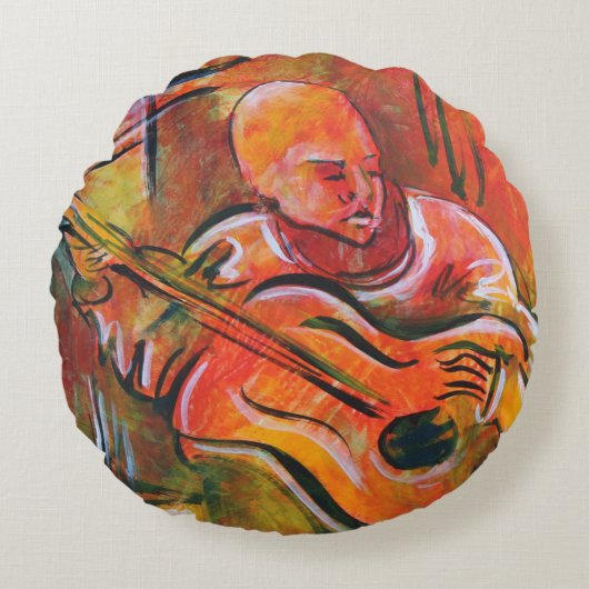 レオン2008年 ラウンドクッション (正面)