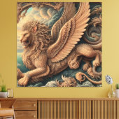 レオン キャンバスプリント (インサイチュ (リビング))