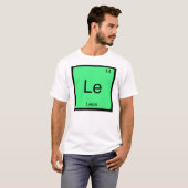 レオン 元素 化学 周期表 Tシャツ (正面フル)