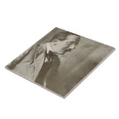 レオンBakst (1866-1924年)、ロシアのなペインター、ポートレート タイル (側面)