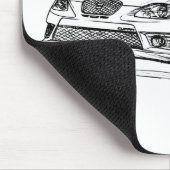 レオンCupra 2009年をつけて下さい マウスパッド (コーナー)