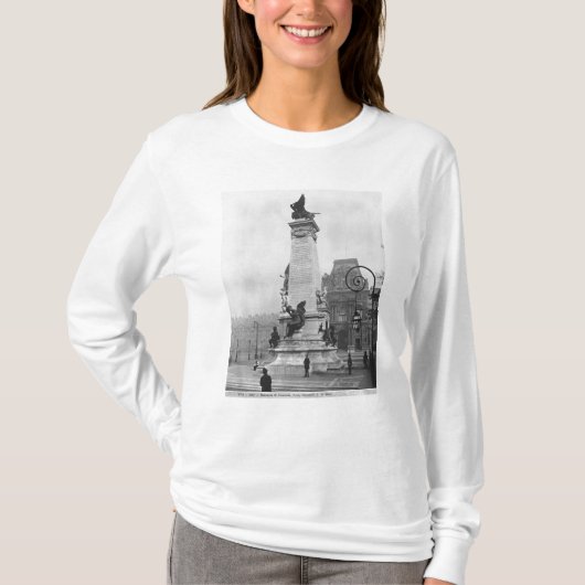レオンGambettaへの記念碑 Tシャツ (正面)