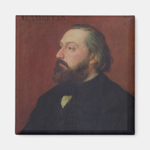 レオンGambetta 1875年 マグネット