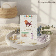 レオ初の誕生日金ゴールド、バルーン&写真