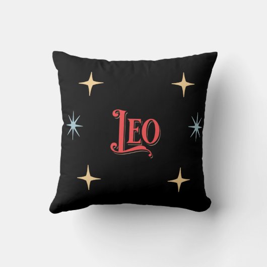 レオ占星術の徴候 クッション (裏面)