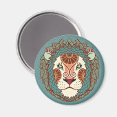 レオ占星術の徴候 マグネット (正面/裏面)