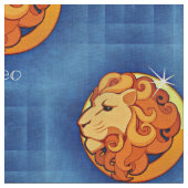 レオ占星術布 ファブリック (クローズアップ)