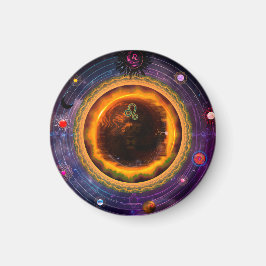 レオ占星術磁石 マグネット