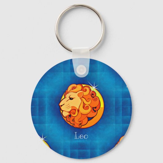 レオ占星術 キーホルダー (正面)