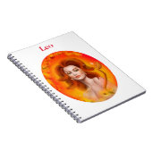 レオ占星術〔占星術の〕十二宮図ファンタジー ノートブック (右側)