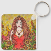 レオ女神 キーホルダー (裏面)