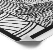 レオ威厳がある収穫 ポスター (角)