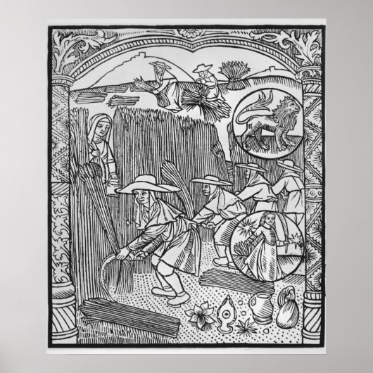 レオ威厳がある収穫 ポスター (正面)