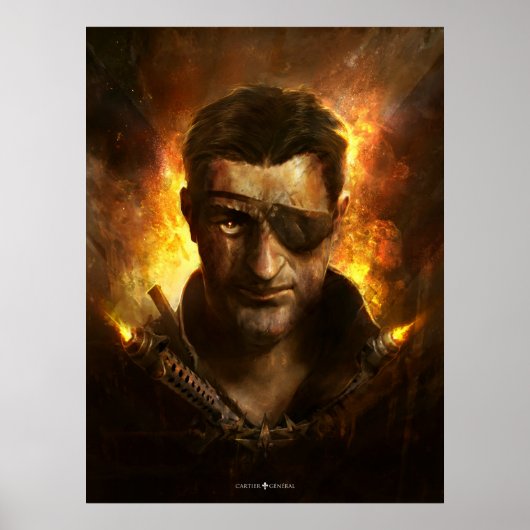 レオ専攻の ポスター (正面)