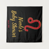 レオ座 7月 8月 占星術 パーティー 背景 タペストリー (正面(横))