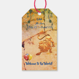 レオ新生児ギフト ギフトタグ