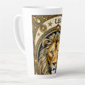 レオ星占い徴候 カフェラテマグ (左アングル)