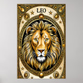 レオ星占い徴候 ポスター (正面)