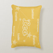 レオ星占い〔占星術の〕十二宮図サイントレイトアクセント枕 アクセントクッション (裏面(縦))