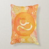 レオ星占い〔占星術の〕十二宮図サイントレイトアクセント枕 アクセントクッション (正面(垂直))