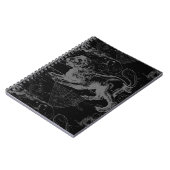 レオ星座ヘベリアス1690デコール ノートブック (左側)