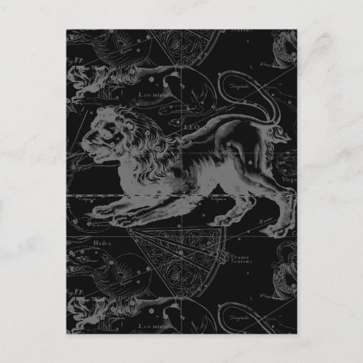 レオ星座ヘベリアス1690デコール ポストカード (正面)