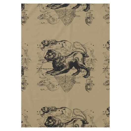 レオ星座ヘベリアス1690年7月23日威厳がある- 22 テーブルクロス (正面)