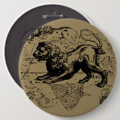 レオ星座ヘベリアス1690年7月23 威厳がある 22日 缶バッジ (正面&裏面)