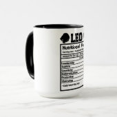 レオ栄養学的事実 マグカップ (正面左)