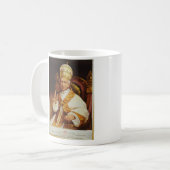 レオ法皇XIIIビンチェンツォGioacchinoルイージPecci コーヒーマグカップ (正面左)