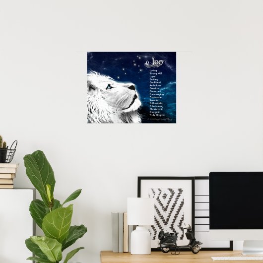 レオ特性 ポスター (ホームオフィス)