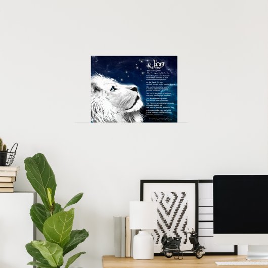 レオ特性 ポスター (ホームオフィス)