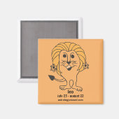 レオ磁石 マグネット (正面/裏面)