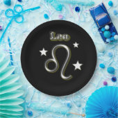 レオ記号 ペーパープレート (パーティー)