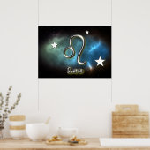 レオ記号 ポスター (キッチン)