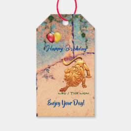 レオ誕生日ギフトラベル ギフトタグ