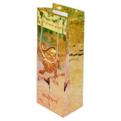 レオ誕生日ワイン抱き枕 ワインギフトバッグ (正面アングル)