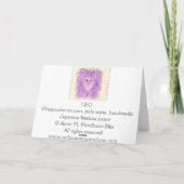 レオ誕生日 カード (裏面)