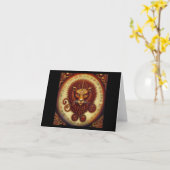 レオ10 カード (黄色い花)