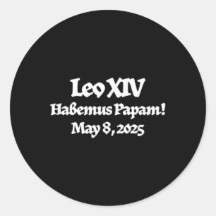 レオ14世パパーム!2025年5月8日 ラウンドシール