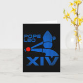 レオ14世 ポープ 野球帽 カード (黄色い花)