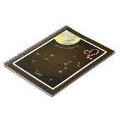 レオ7月23日から22威厳がある日まで通知 ノートブック (左側)