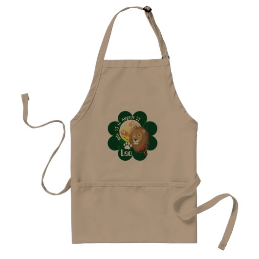 レオ7月23日~22威厳がある日エプロン スタンダードエプロン (正面)