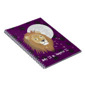 レオ7月23日～22威厳がある日ノートブック ノートブック (右側)