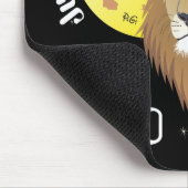 レオ7月23日~22威厳がある日マウスパッド マウスパッド (コーナー)