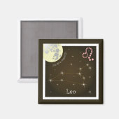 レオ7月23日～22威厳がある日マグネット マグネット (正面/裏面)