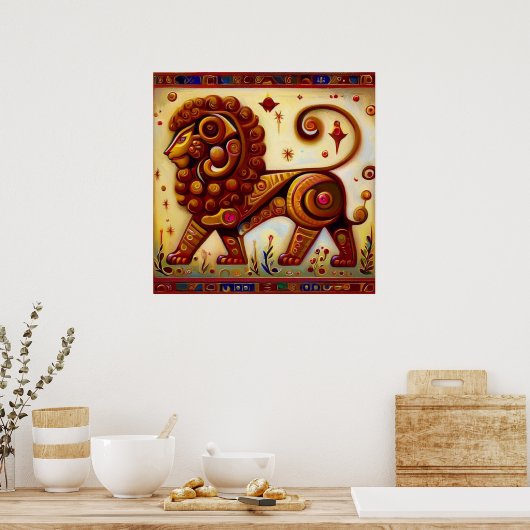 レオ8 ポスター (キッチン)