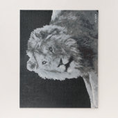 レオ、アフリカライオン、動物 ジグソーパズル (縦)